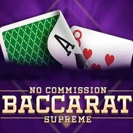 Baccarat Supreme online game logo by OneTouch Games on cowboy-spincasino.eu.com