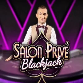 Blackjack Salon Privé slot icon by Ezugi, available at Cowboy Spin Casino