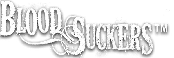 Blood Suckers online game logo by NetEnt on cowboy-spincasino.eu.com