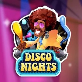 Disco Nights logo – Bingo by Red Rake Gaming at Cowboy Spin Casino
