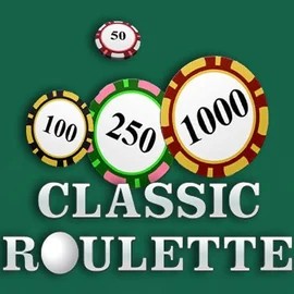 Roulette slot logo by OneTouch Games at Cowboy Spin Casino