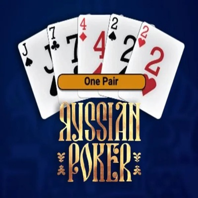 Russian Poker logo by OneTouch Games Cowboy Spin Casino