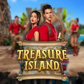 Treasure Island game by Pragmatic Play – logo hosted on Cowboy Spin Casino